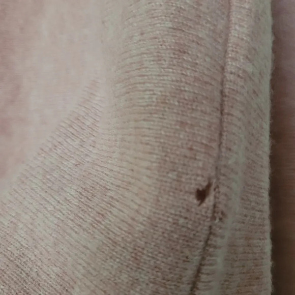 Charter Club Womens Cashmere Sweater M Pink Rose Boatneck Long Sleeve Round Neck - Picture 4 of 5